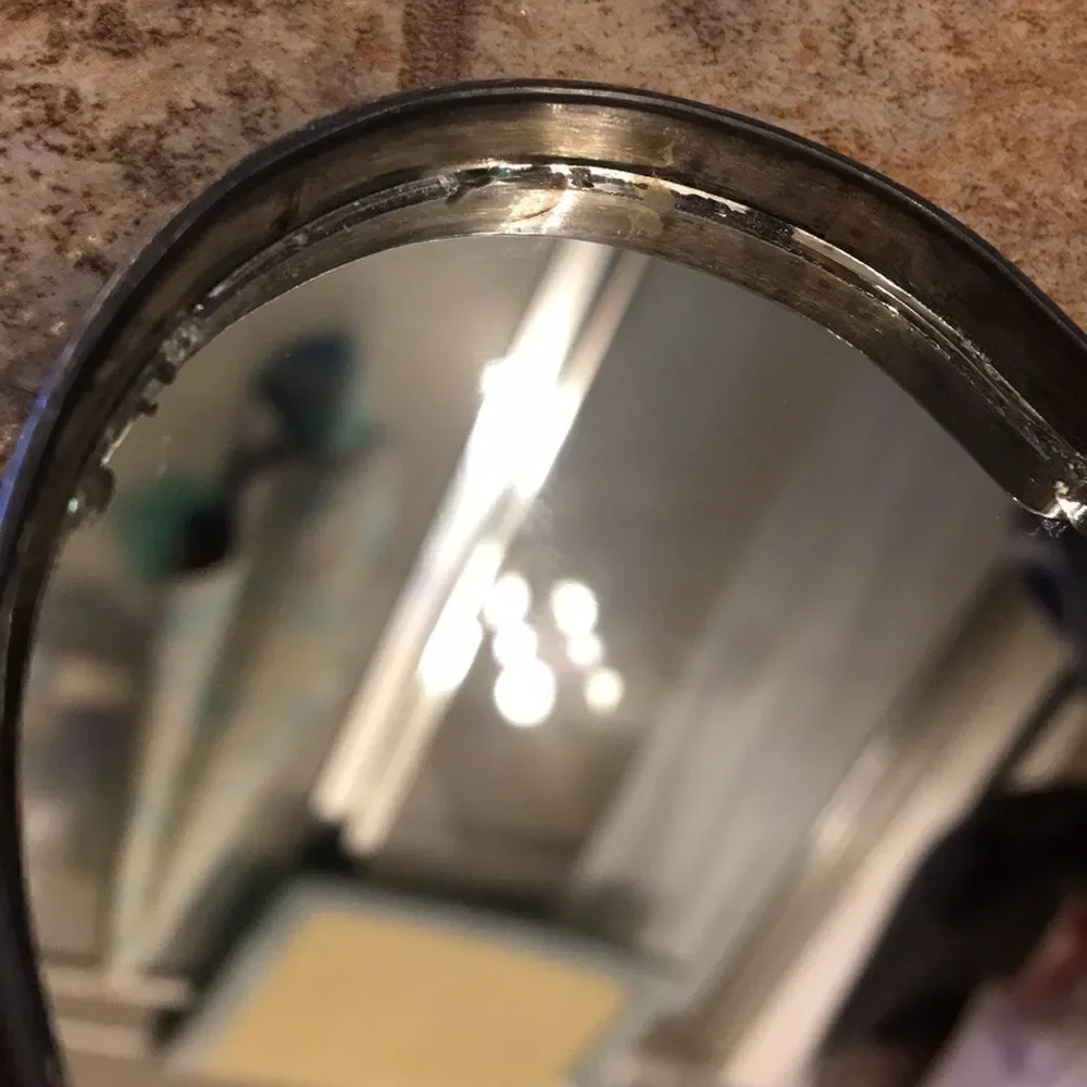 Glass and Silver Trinket Box